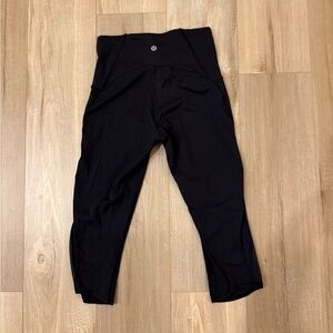 Lululemon cropped leggings 17”